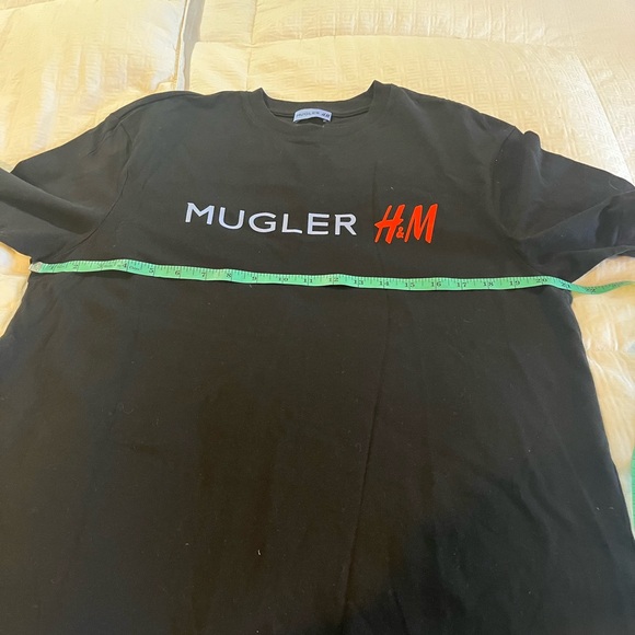 Mugler x H&M collab staff only black t-shirt. Small. Unisex - Picture 4 of 6